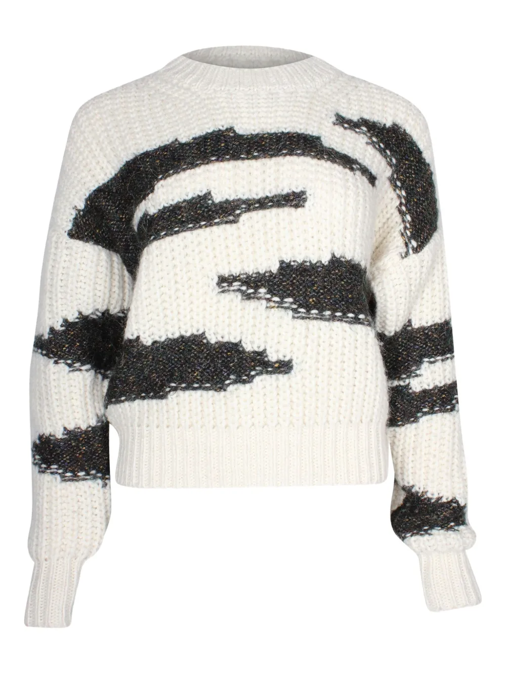 Ba&Sh two-tone sweater | White | Image 1