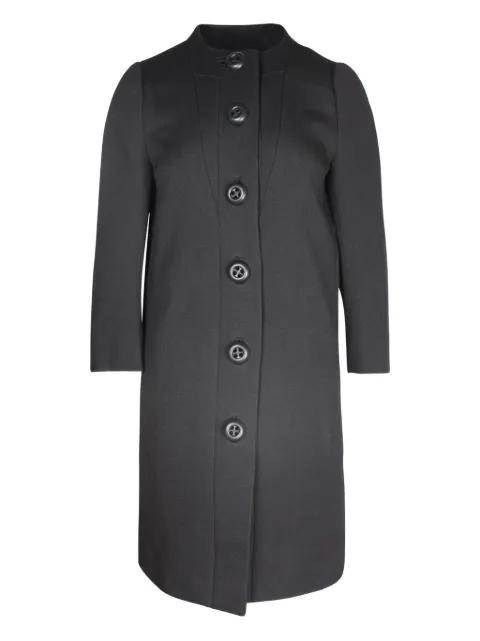 Prada Pre-Owned abrigo de lana con botones