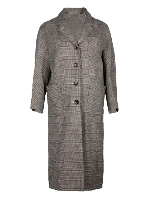 Thom Browne checked wool coat