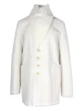 JOSEPH reversible leather coat - White