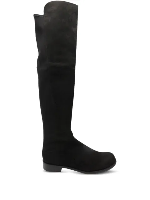 Stuart Weitzman 5050 stretch suede knee-high boots