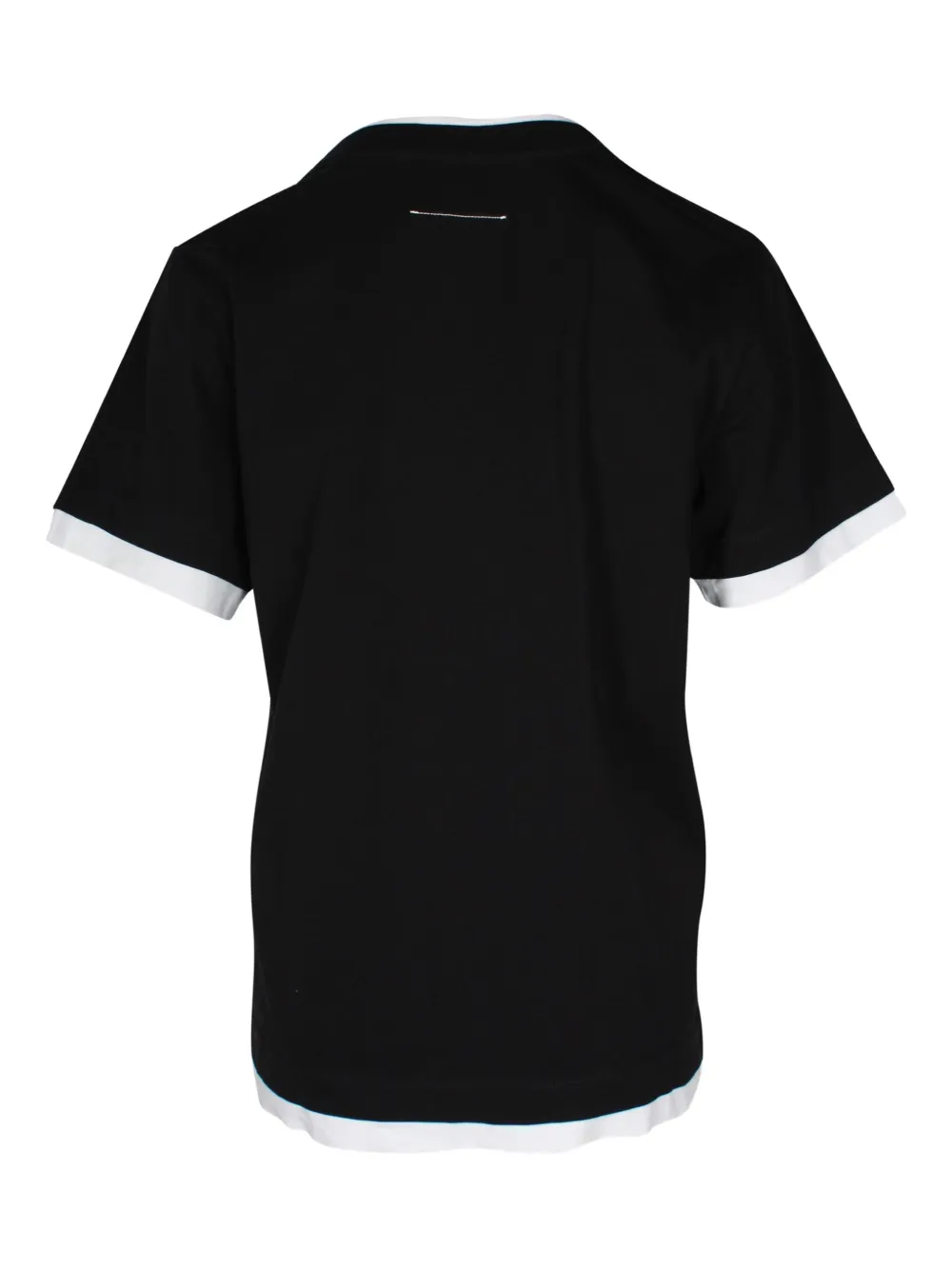 MM6 Maison Margiela playera con estampado gráfico y cuello redondo | Image 2
