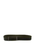 Jil Sander Pre-Owned canvas leather-insert belt - Green
