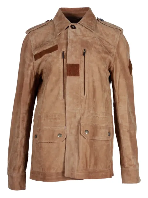 Saint Laurent Pre-Owned suede jacket