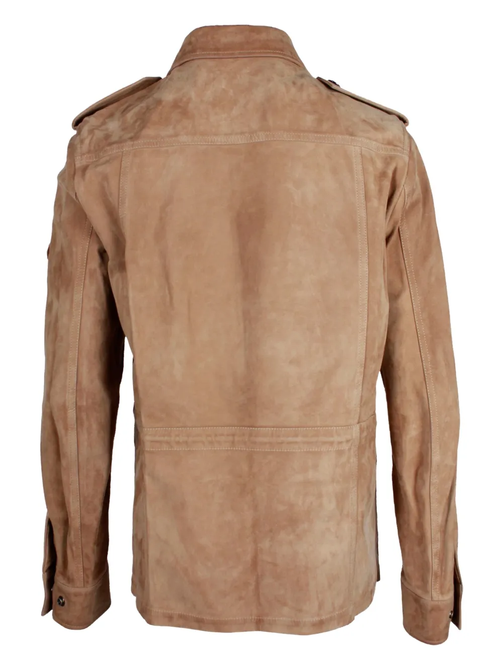 Pre-owned Saint Laurent Suede Jacket In Brown