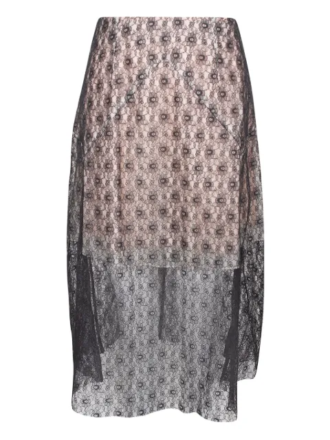 Stella McCartney Pre-Owned lace floral skirt