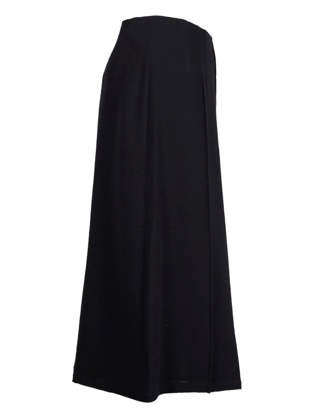 Hermès Pre-Owned elasticated-waist midi skirt - Blauw