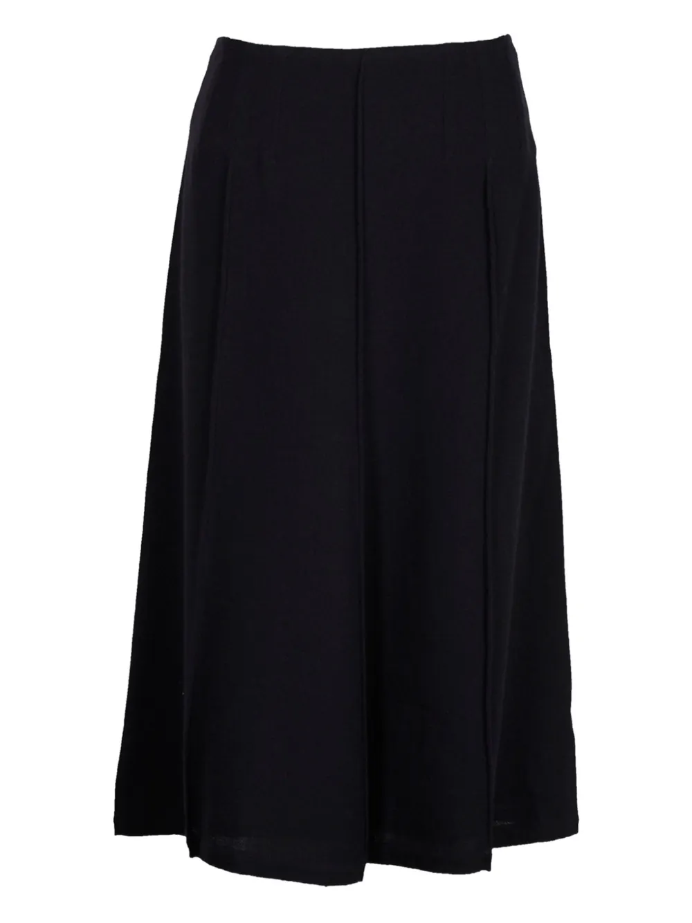 Hermès Pre-Owned elasticated-waist midi skirt | Blue | Image 1