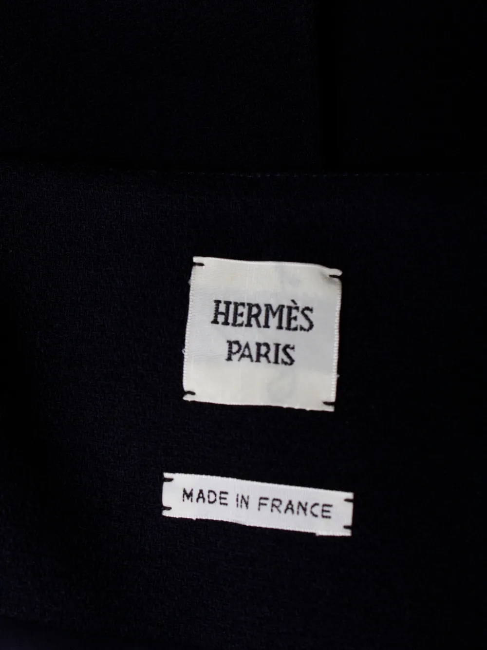 Pre-owned Hermes Elasticated-waist Midi Skirt In Blue