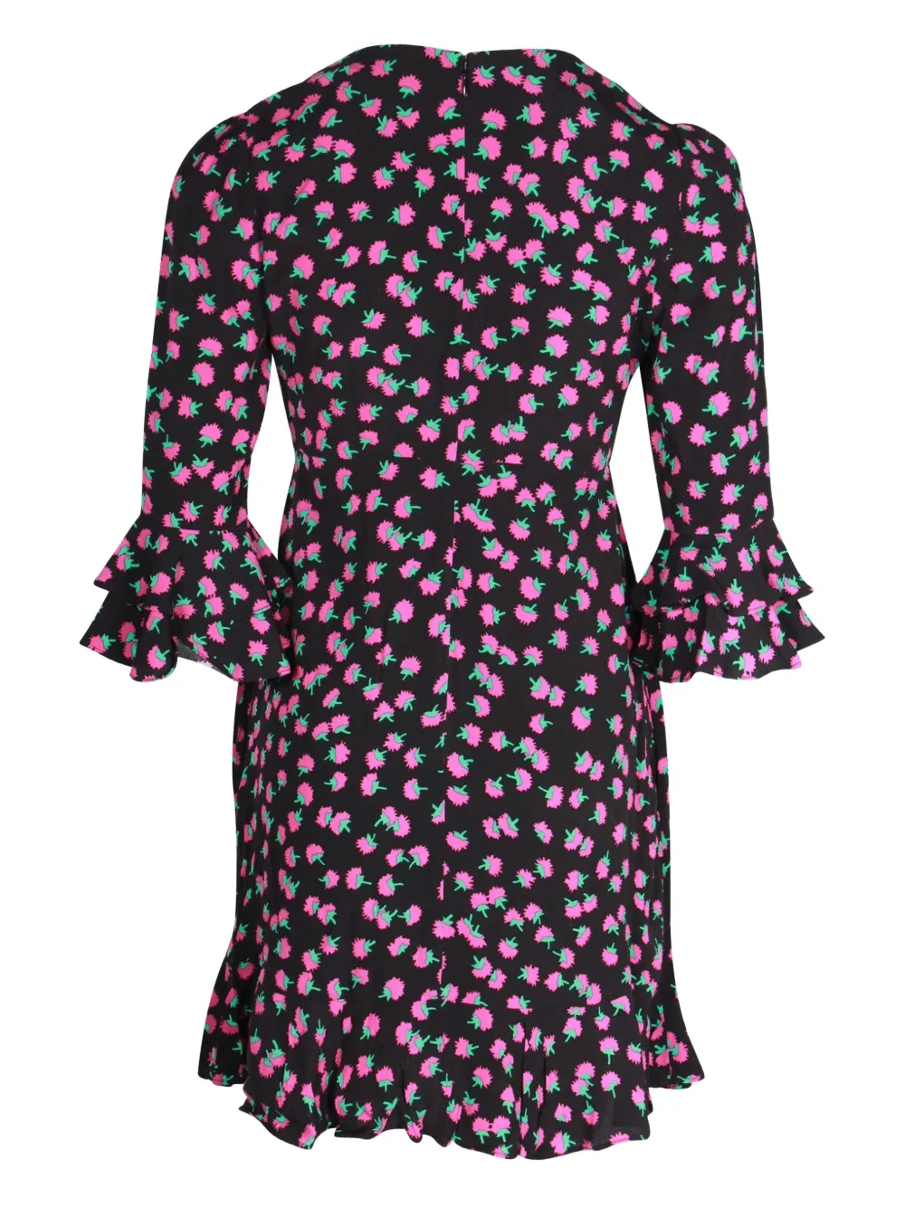 Dvf Vintage floral-print mini dress | Image 2