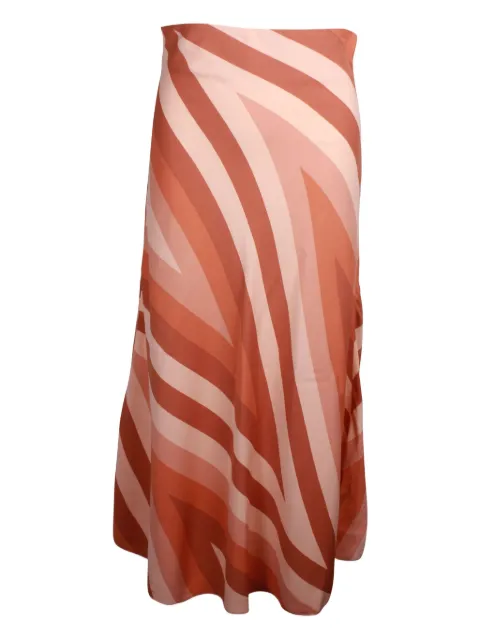 Sportmax Vintage striped skirt