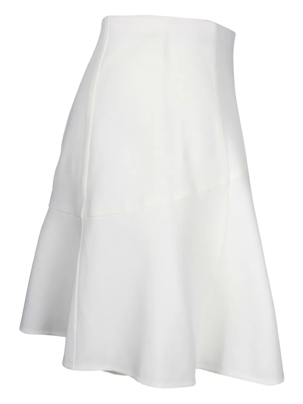 Pre-owned Chloé Vintage Flared Mini Skirt In White