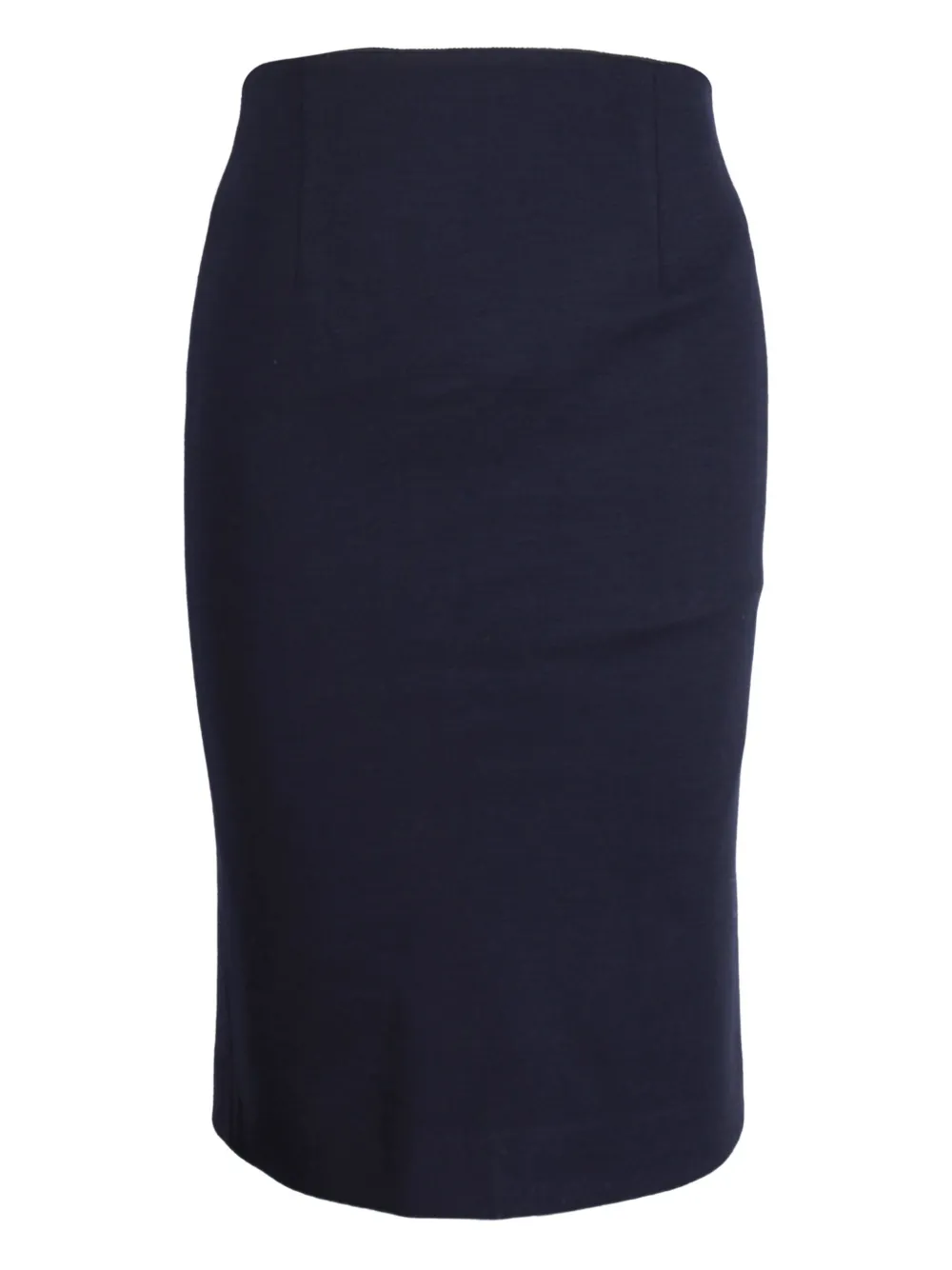 Pre-owned Moschino Pencil Skirt In Blue