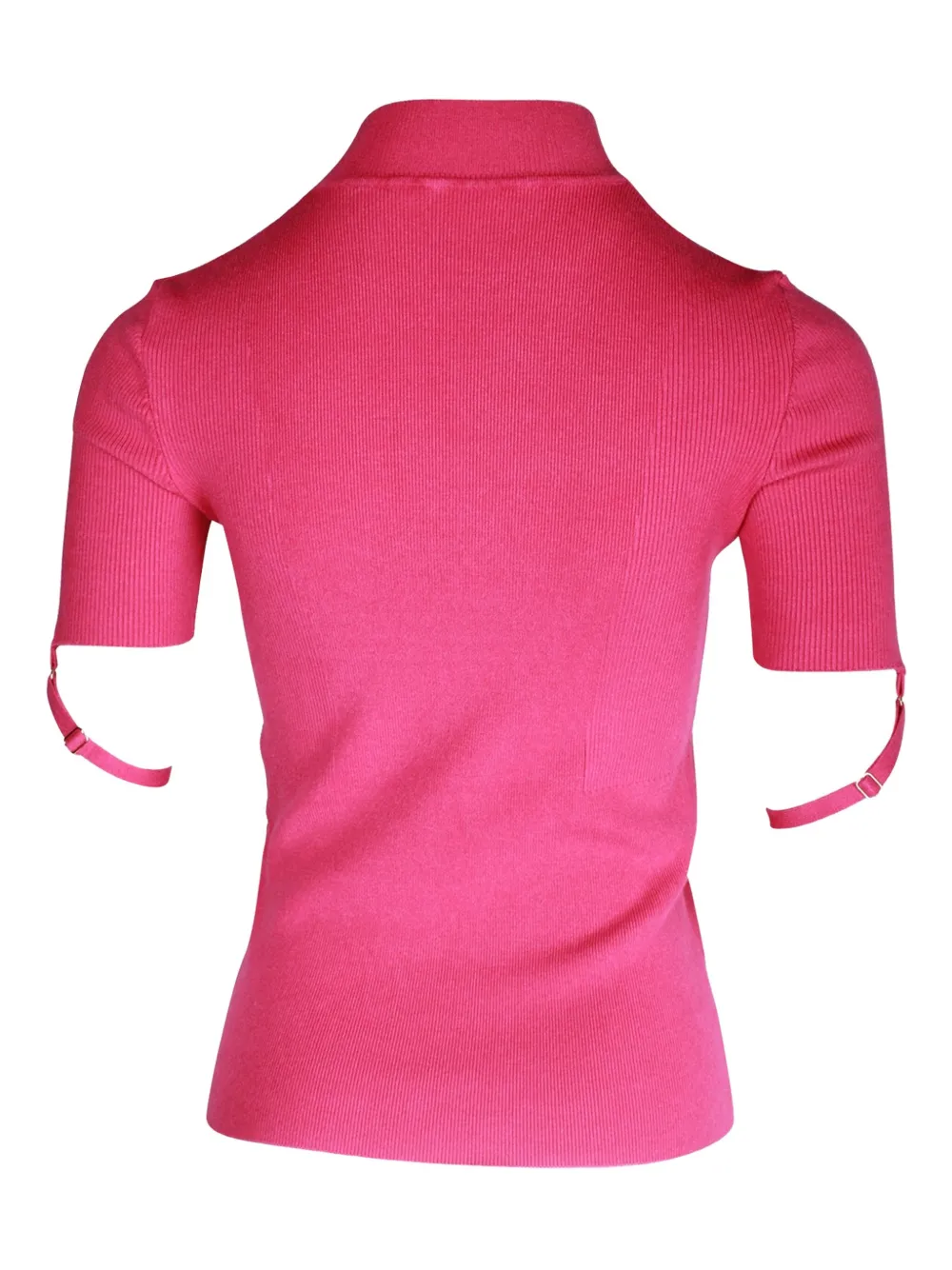 Jacquemus Pre-Owned ribbed high-neck top | Image 2