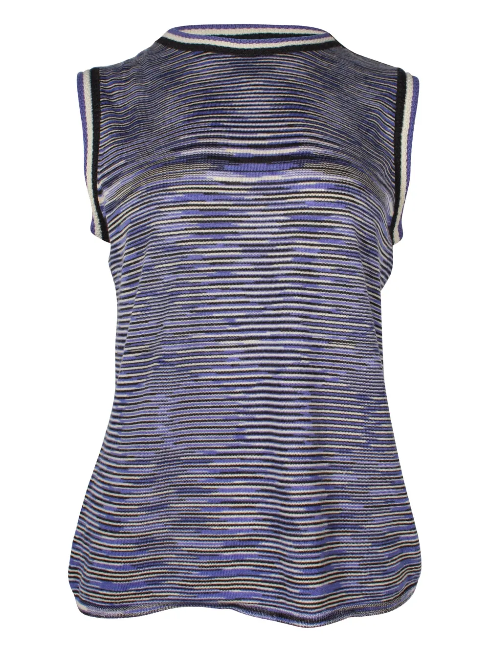 Missoni Pre-Owned striped sleeveless top | Purple | Image 1