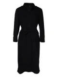 Miu Miu Pre-Owned 1990s belted acetate coat - Black