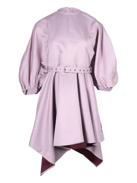 Marques'Almeida balloon-sleeve belted dress