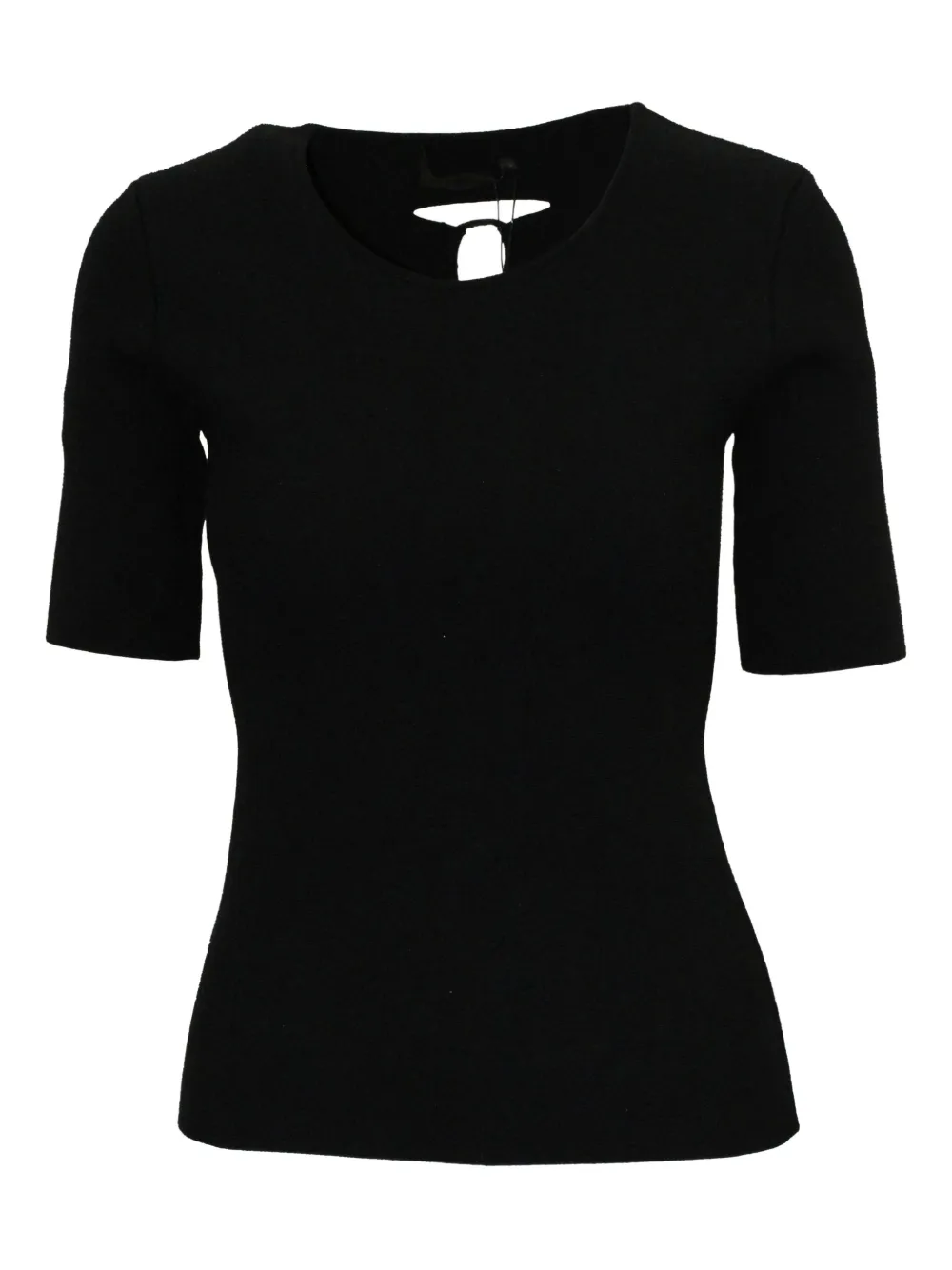 Alexander Wang cut-out short-sleeve T-shirt | Black | Image 1