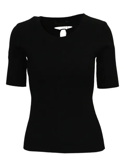Alexander Wang cut-out short-sleeve T-shirt