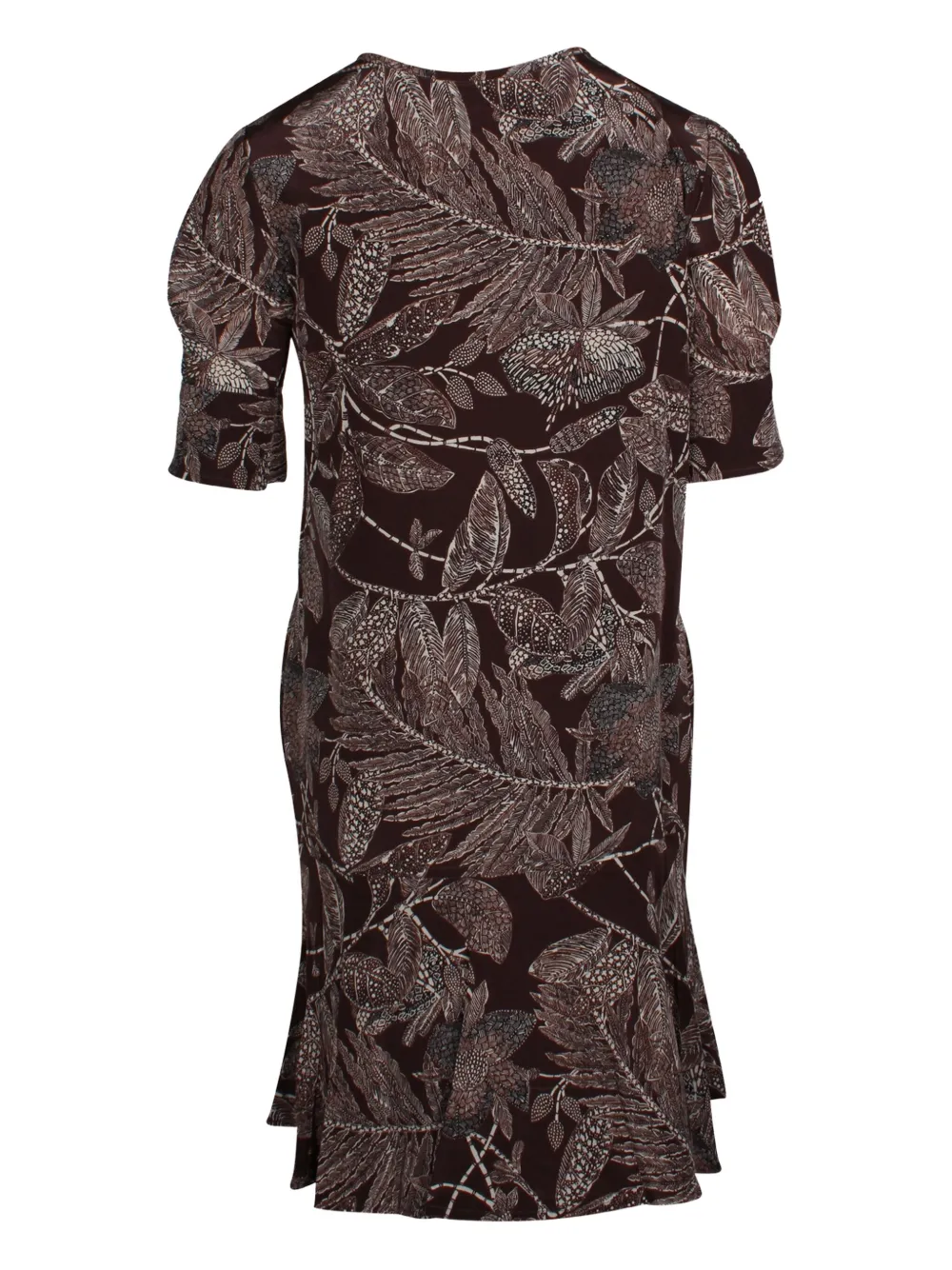 Chloé Vintage floral-print flared dress | Image 2