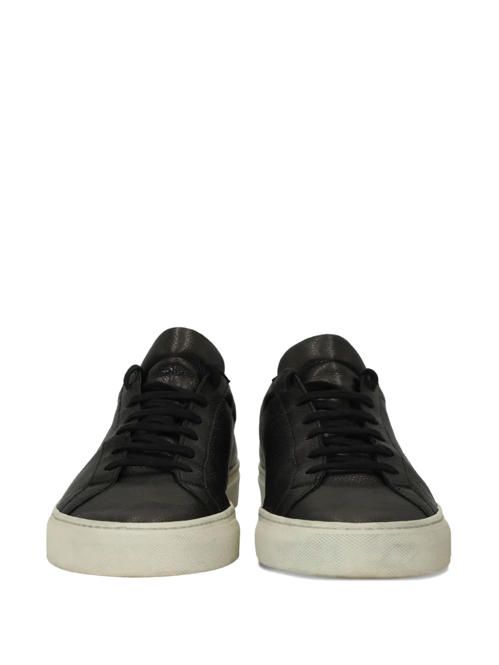 Pre-owned Common Projects Achilles Sneakers In Black