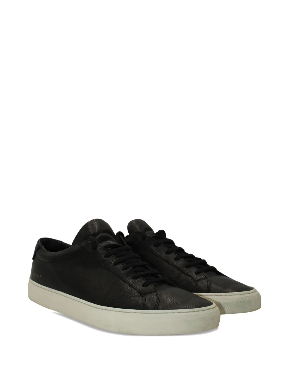 Pre-owned Common Projects Achilles Sneakers In Black