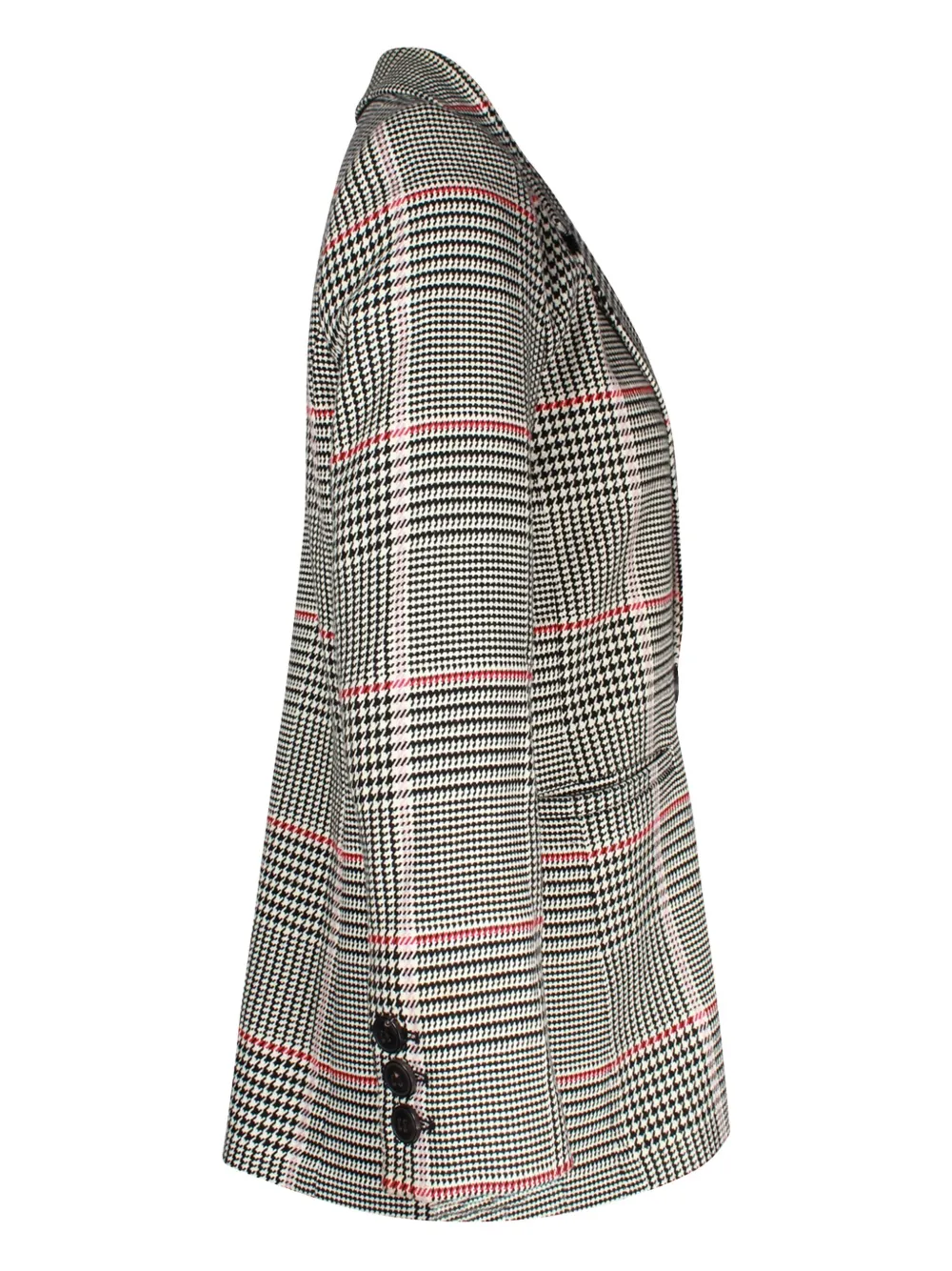 ANINE BING plaid-pattern double-breasted blazer | Image 2