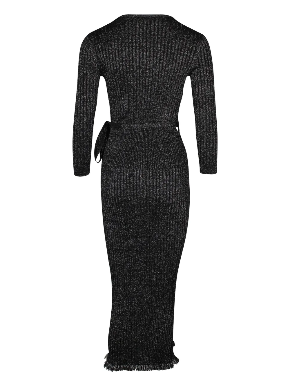 DVF Diane von Furstenberg Bobbi wikkeljurk - Grijs