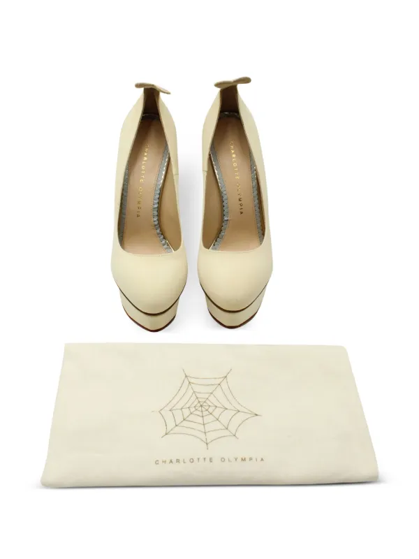 Charlotte Olympia レオパード パンプス | ニュートラル | FARFETCH JP
