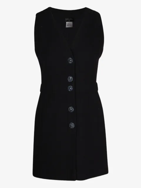 CHANEL Pre-Owned sleeveless mini dress