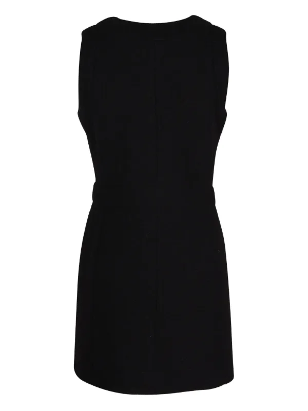 Chanel Sleeveless Mini Dress - Black Chanel Sleeveless Mini Dress - Black