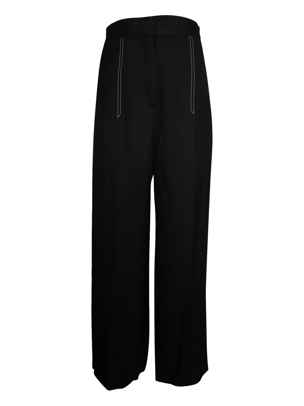 SANDRO side-stripe trousers | Black | Image 1