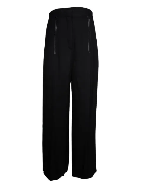 SANDRO side-stripe trousers