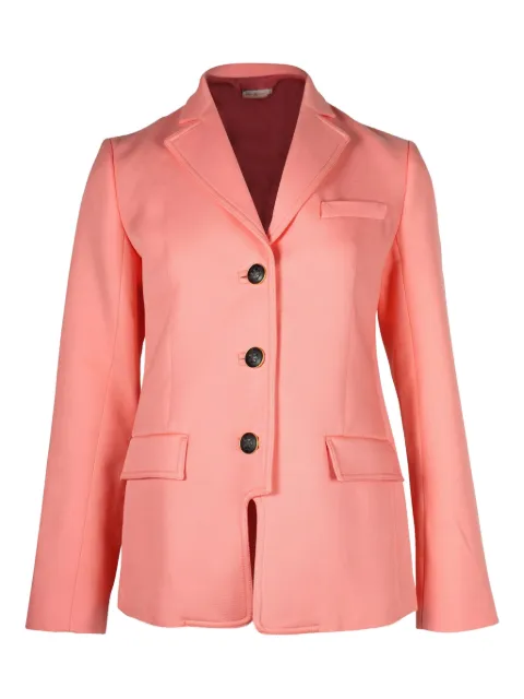 Tory Burch structured-shoulder buttoned blazer