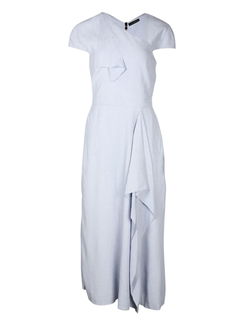 Rm By Roland Mouret Elliot draped dress | Blue | Image 1