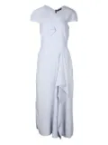 Rm By Roland Mouret Elliot draped dress - Blue