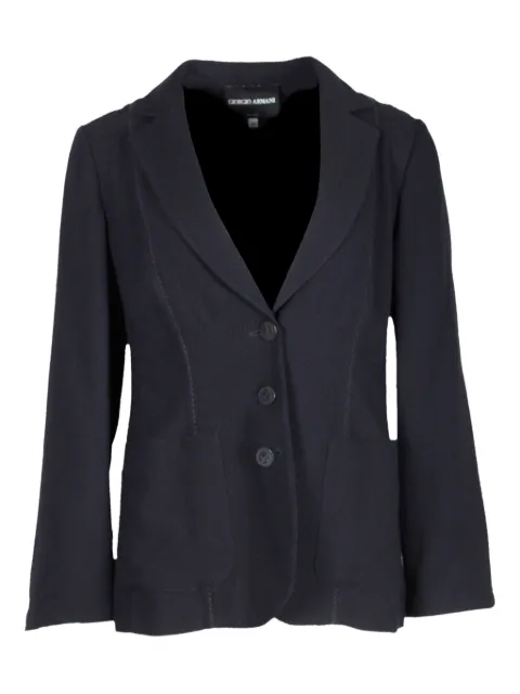 Giorgio Armani Pre-Owned single-breasted blazer