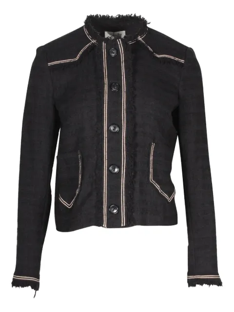 Isabel Marant Vintage chaqueta Ferris de tweed con flecos
