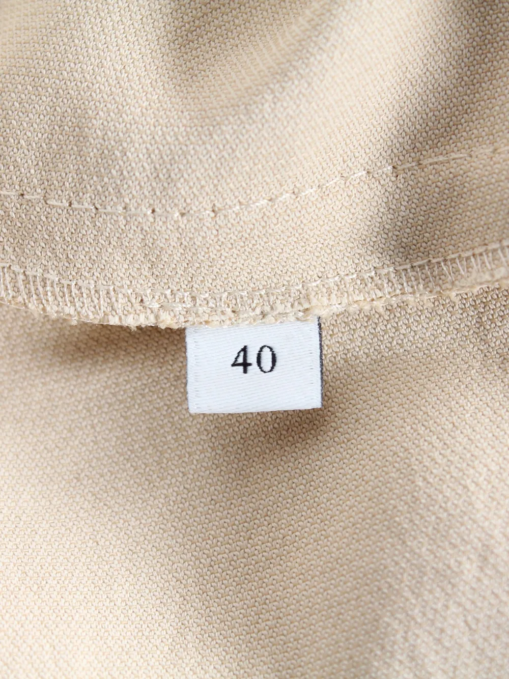 Pre-owned Sandro V-neck Ruched Mini Dress In Neutral