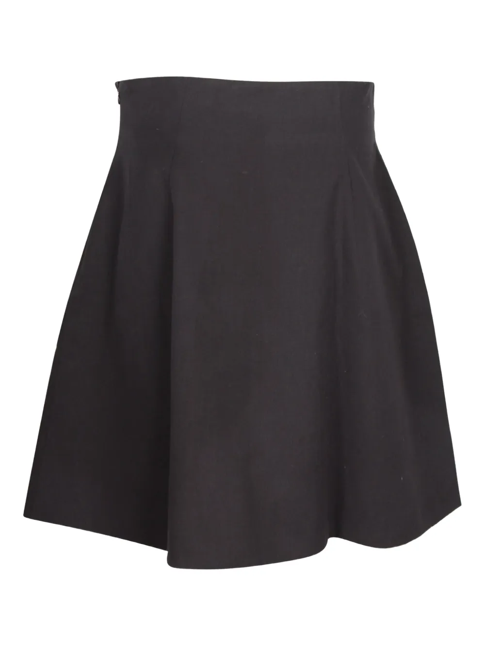 Miu Miu Pre-Owned cotton skirt - Zwart