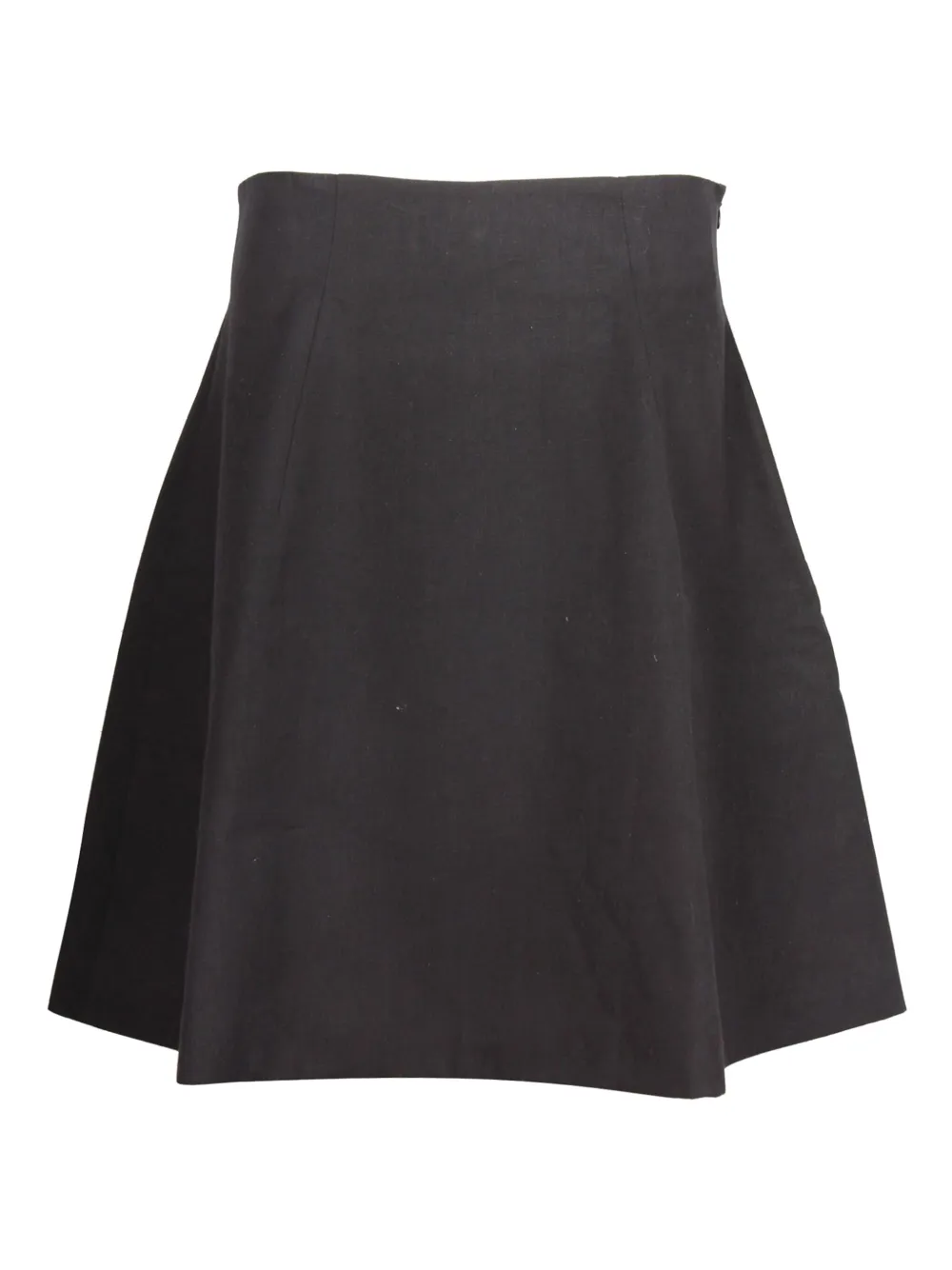 Miu Miu Pre-Owned cotton skirt | Black | Image 1