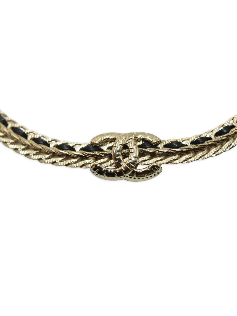 CHANEL Pre-Owned cinturón con motivo Interlocking CC | Image 2