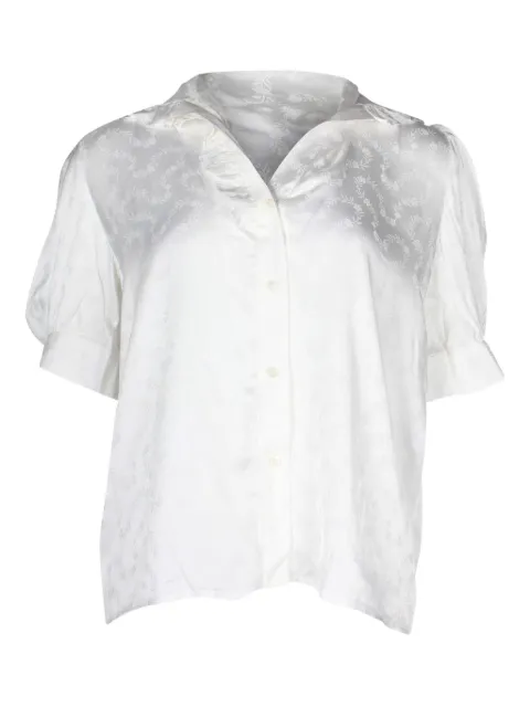 SANDRO puffed-sleeve blouse