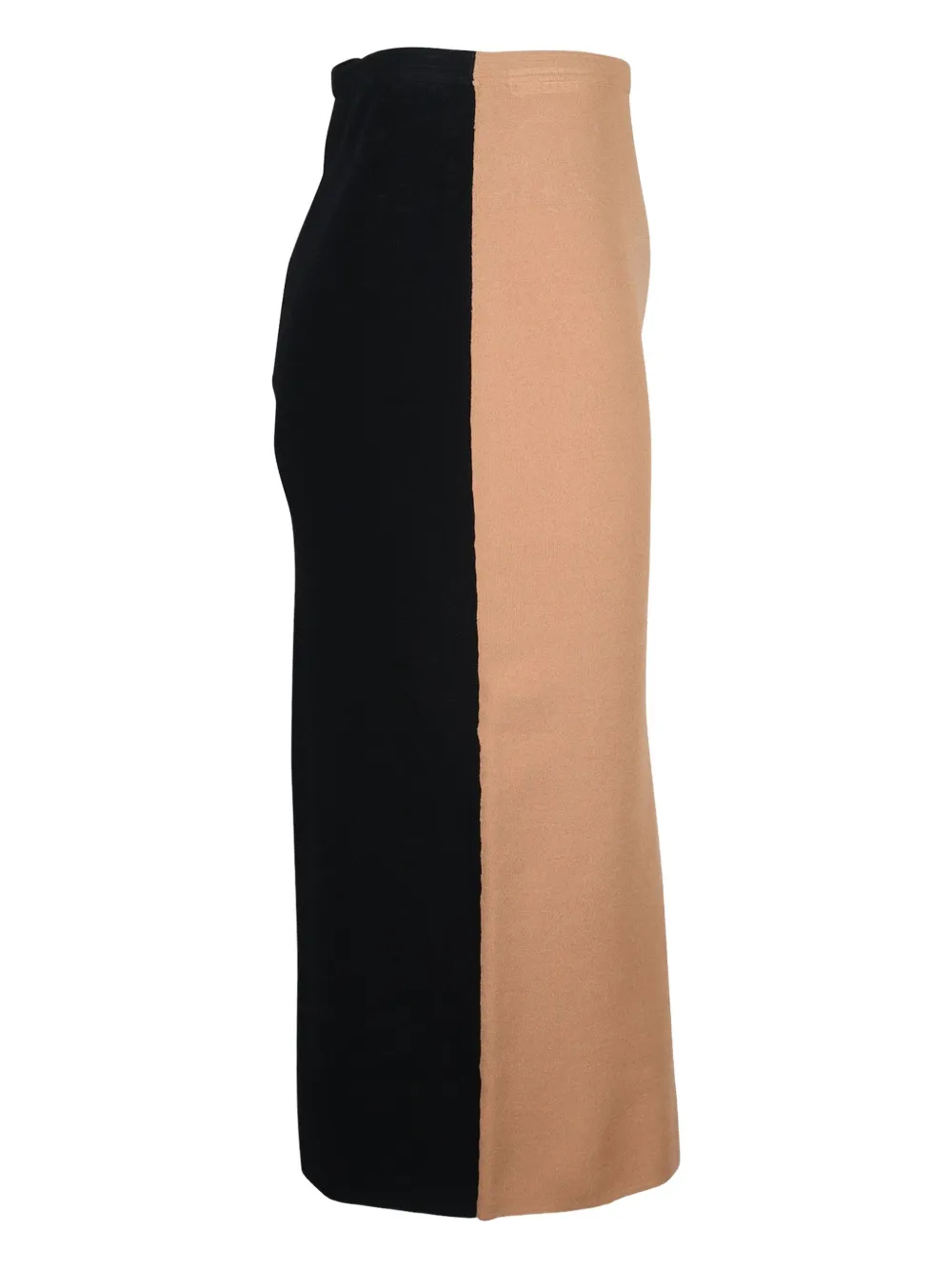 DVF Diane von Furstenberg two-toned knitted pencil skirt - Beige