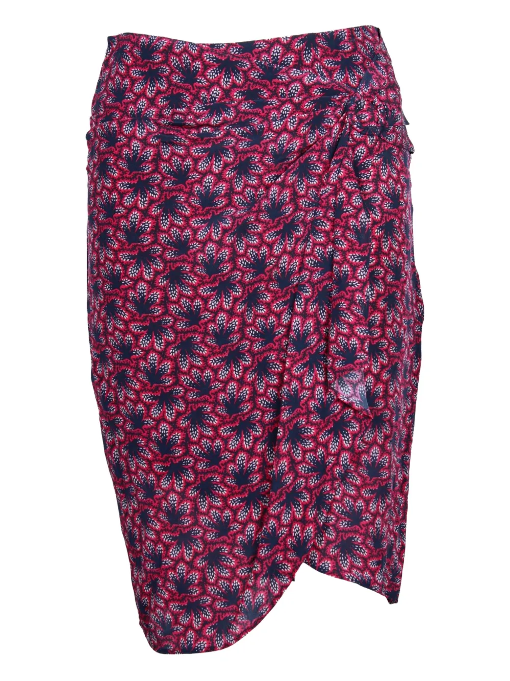 Isabel Marant Vintage floral-print wrap skirt | Pink | Image 1