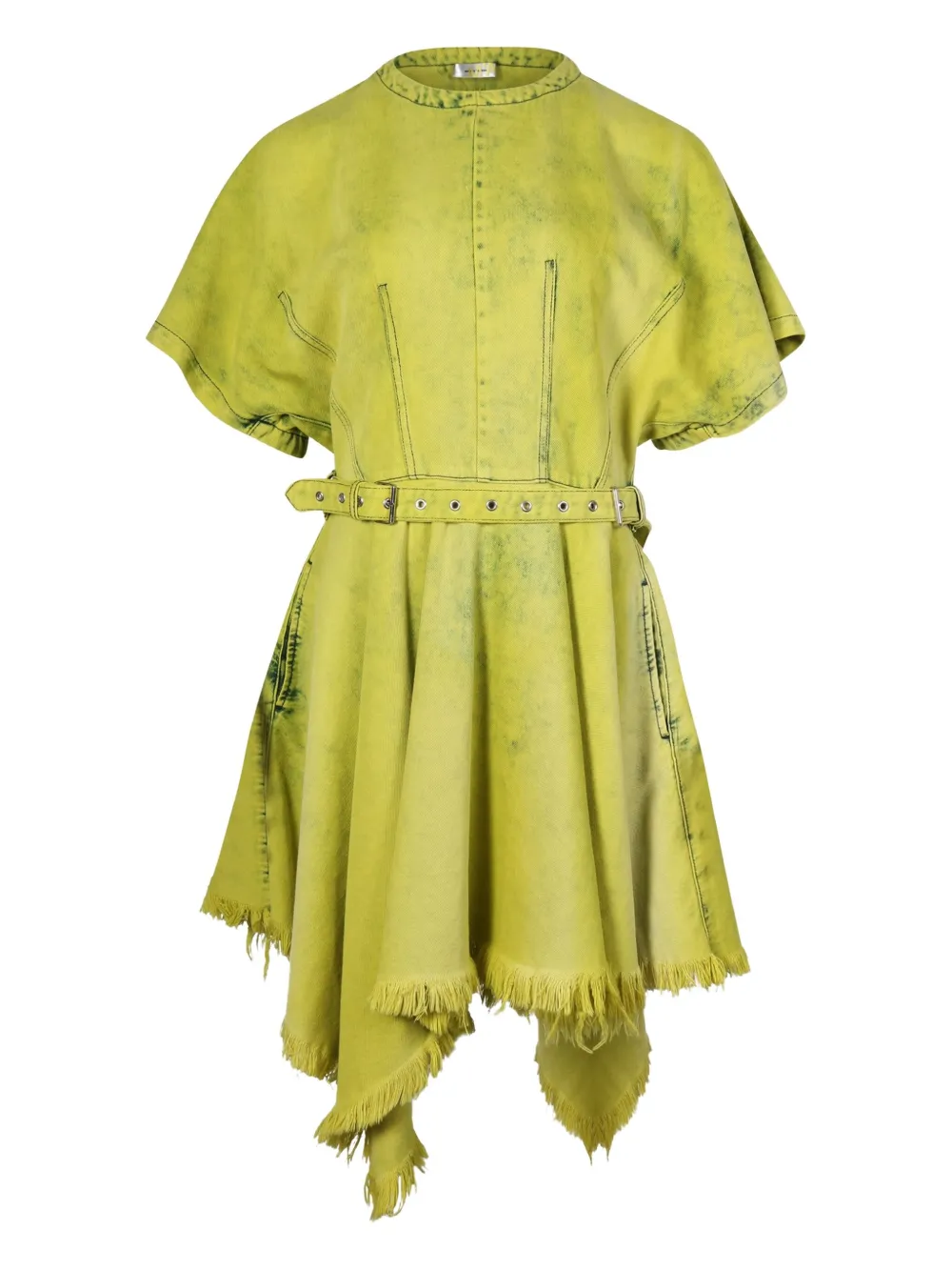 Marques'Almeida belted asymmetric dress | Green | Image 1