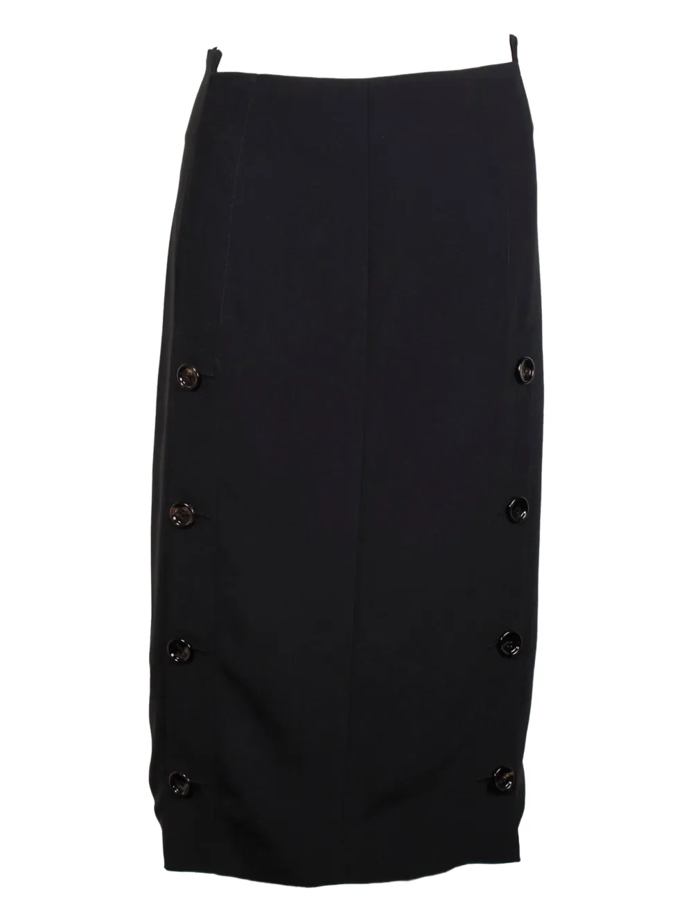 JOSEPH buttoned midi skirt | Black | Image 1