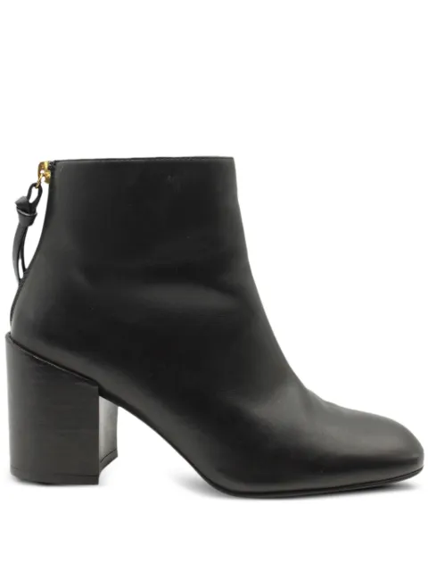 Stuart Weitzman leather heeled boots