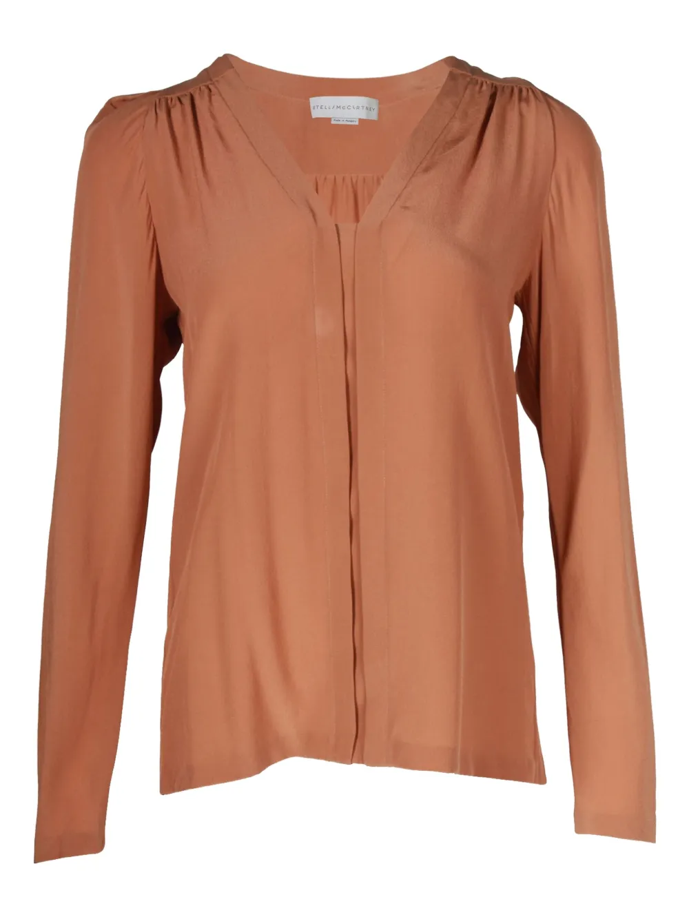 Stella McCartney Pre-Owned silk blouse | Brown | Image 1