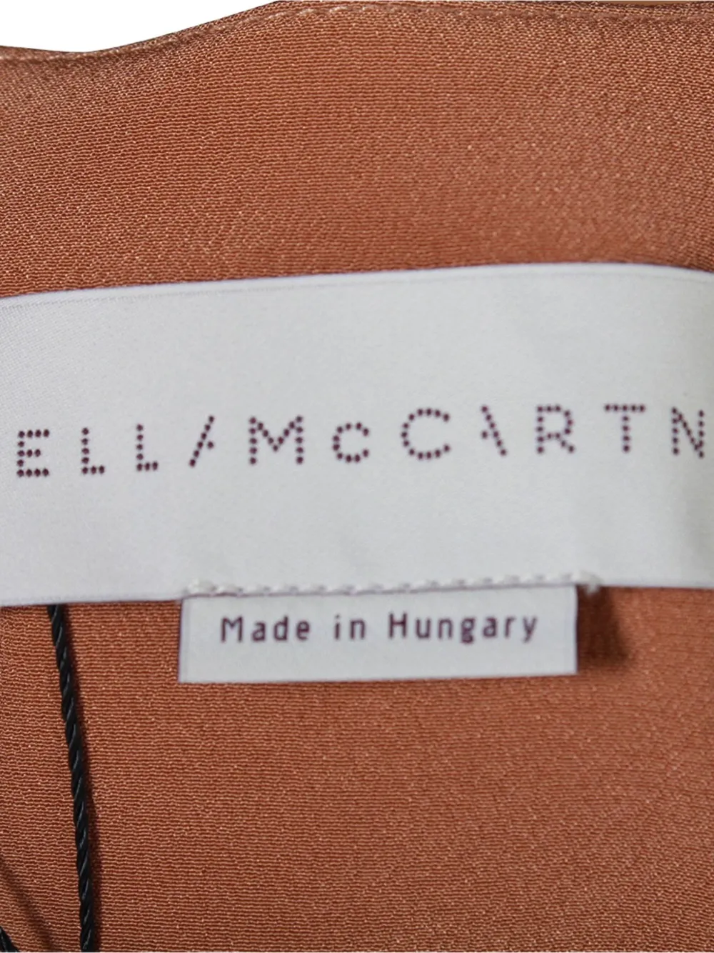 Pre-owned Stella Mccartney Silk Blouse In Brown